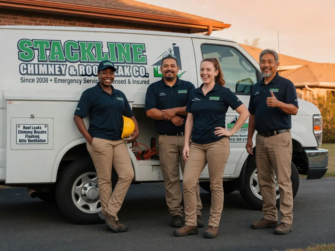 Chimney flashing repair company in Granger, WA